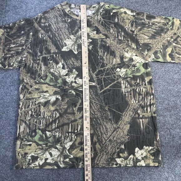 Vintage Mossy Oak Shirt Mens Extra Large Camo Classics Real Tree Camouflage XL - Picture 8 of 16
